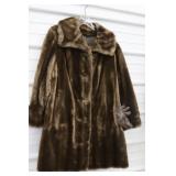 Ladie's Faux Fur Coat