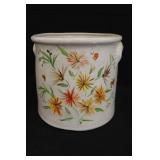 Vintage Robinson Ransbottom Hand painted Crock