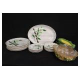 Stetson Stoneware Set & Others