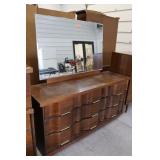 MCM Basset Dresser w/ Mirror
