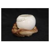 Lefton's Baseball Flower Pot