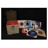 45 Records & Vintage Case