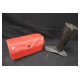 Cast Iron Shoe Horn & Shoe Shine