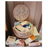 Vintage Sewing Box & Notions