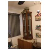 Tabletop Curio  Cabinet