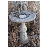 Concrete Birdbath