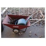 Sprinkling Can & Garden Cart