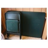 Card Table & 4 Chairs