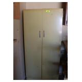 Metal Cabinet & Contents