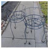 Metal Flower Planters