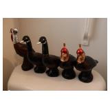 Avon Quail & Geese Perfume Bottles