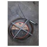 Craftsman Flat Sewer Rod  1/2' x 50'