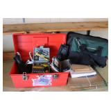 Plastic Tool Chest & Tool Bag