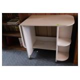 Rolling Drop Leaf Desk