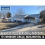 BURLINGTION, IA REAL ESTATE & PERSONAL PROPERTY AUCTION