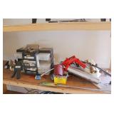 Pneumatic Grease Gun, Clamp, Hardware Organizer,
