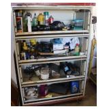 Lateral File Cabinet & Misc. Tools