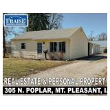 Mt. Pleasant, IA Real Estate & Personal Property Auction