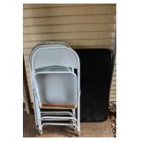 Card Table & 3 Chairs