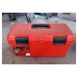 19" Toolbox & Tie Down Straps