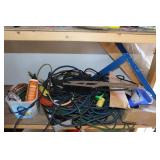 Electric Chords, Ice Scraper, & Chainsaw Chain