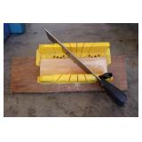 Miter Box w/Saw