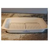 Corning Ware Cornflower 11"x17 1/2" Roaster