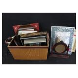 Magazine Box & Picture Frames