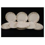 Jewel Tea Autumn Leaf  10' Dinner Plates