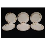 Jewel Tea Autumn Leaf 7 1/2' Salad Plates