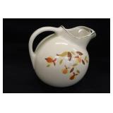 Hall's Jewel Tea Autumn  Leaf Ball Pitcher