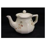 Hall's Jewel Tea Autumn  Leaf Hexagonal Shape Teap