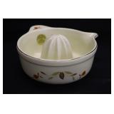 Hall's Jewel Tea Autumn Leaf Juicer Reamer