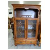 Oak Glass Cabinet