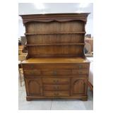 Walnut 7 Drawer Buffet