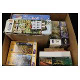 Large Lot of Puzzles
