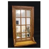 15' x 11' Mirrored Shelf