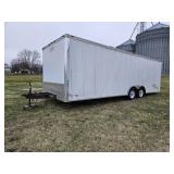 2003 Haulmark 8' x 24' Enclosed Tandem Axle Traile