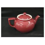 Hall Burgandy  Teapot
