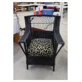 Wicker Chair w/ Cushion