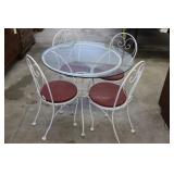 Ice Cream Parlor Table w/ 4 Chairs