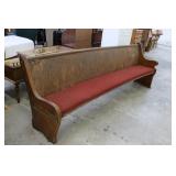 Oak 8'  Church Pew