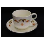 Hall's Jewel Tea Autumn Leaf Cup & Saucer
