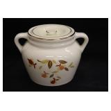 Hall's Jewel Tea Autumn  Leaf  Covered Bean Pot