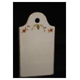 Hall's Jewel Tea Autumn Leaf Ceramic Memo Board
