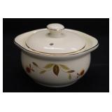 Hall's Jewel Tea Autumn  Leaf Onion Soup Bowl