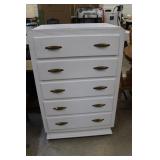 Painted 5 Chest of Drawers