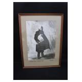 Giuseppe Pagano- Newspaper Vendor   Framed Print