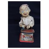 Charlie Weaver Bartender Tin Litho Toy