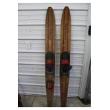 Dick Pope Jr. Vintage Skis